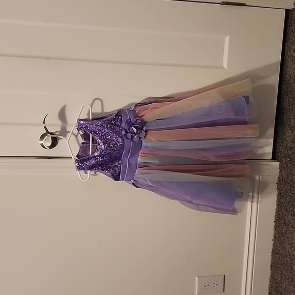 4T Purple Formal Dress - Picture 1 of 3